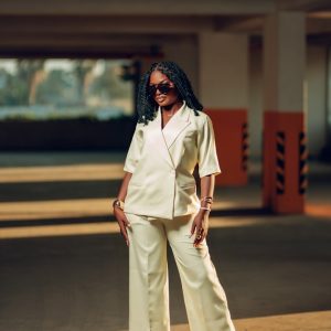 Thea wide-leg trouser camel